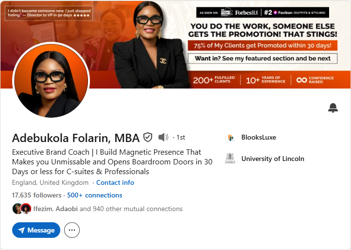 Adebukola Folarin Banner